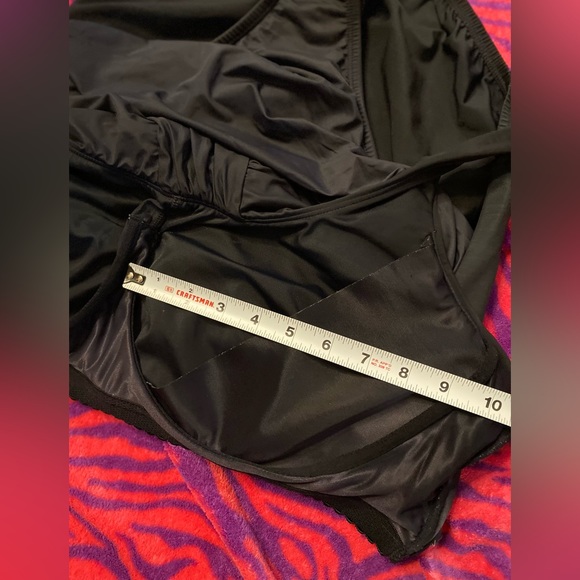 Land’s end black one piece tummy control swimsuit - Picture 9 of 9